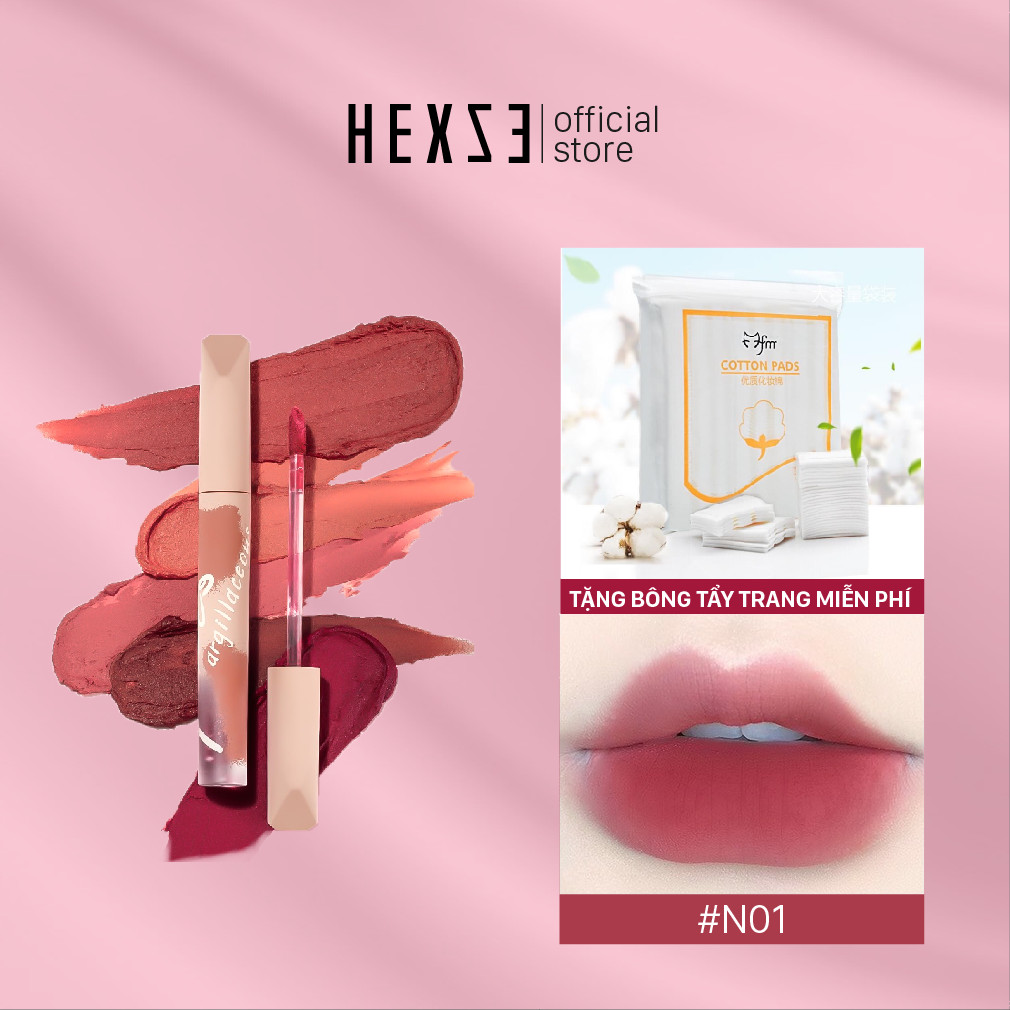 Son kem HEXZE MATTE LIP MUD