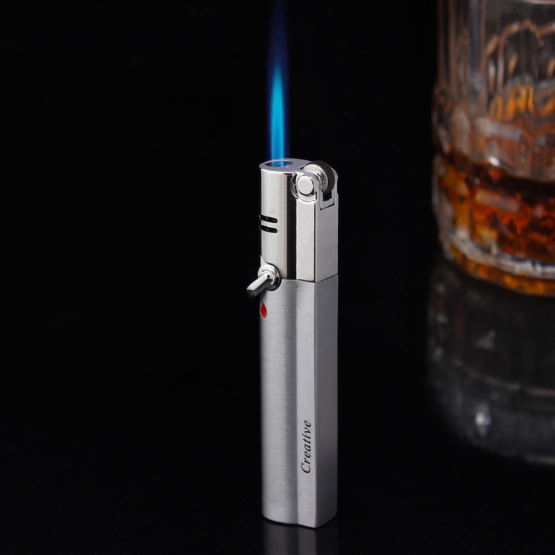 Bật lửa gas khò tia Creative JD-241A - Chế độ khóa lửa - Thân kim loại nhỏ gọn sang trọng