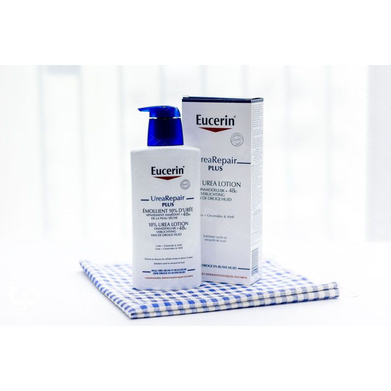 [Free ship + quà tặng] kem dưỡng phục hồi da siêu đỉnh Eucerin Urea Repair Plus 10% Pháp, dưỡng ẩm sâu, làm mềm mại da, phù hợp da khô sần, nứt nẻ, date mới, bill Pháp, cam kết chất lượng.
