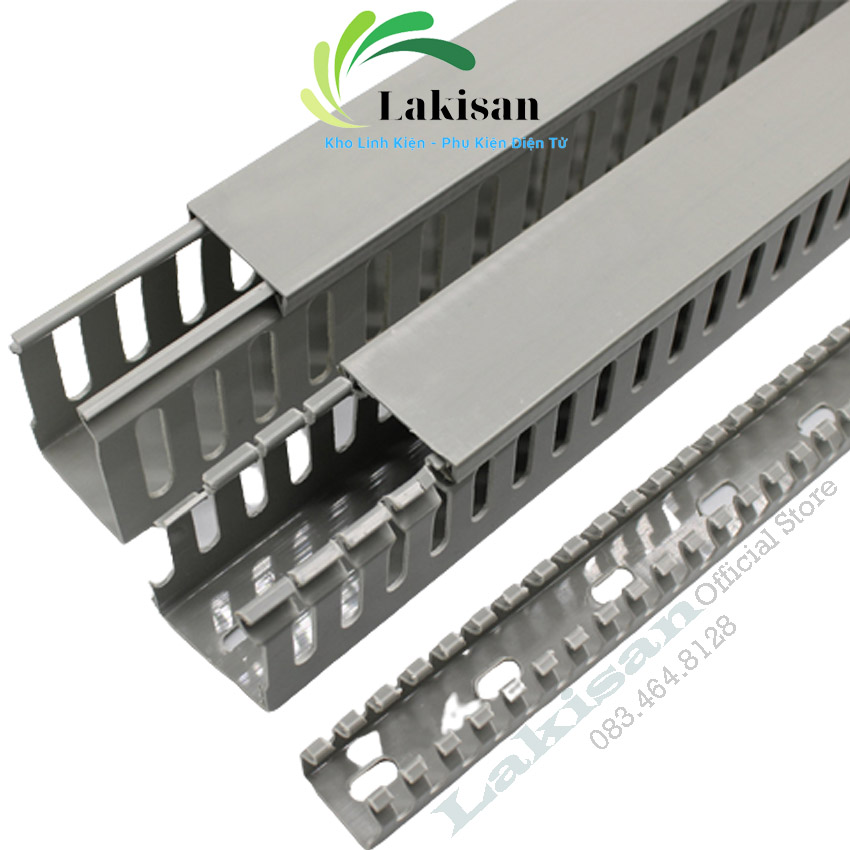 Máng điện nhựa Taiphaco/Vietphaco 25mmm-35mm-45mm - Đi dây điện trong tủ điện