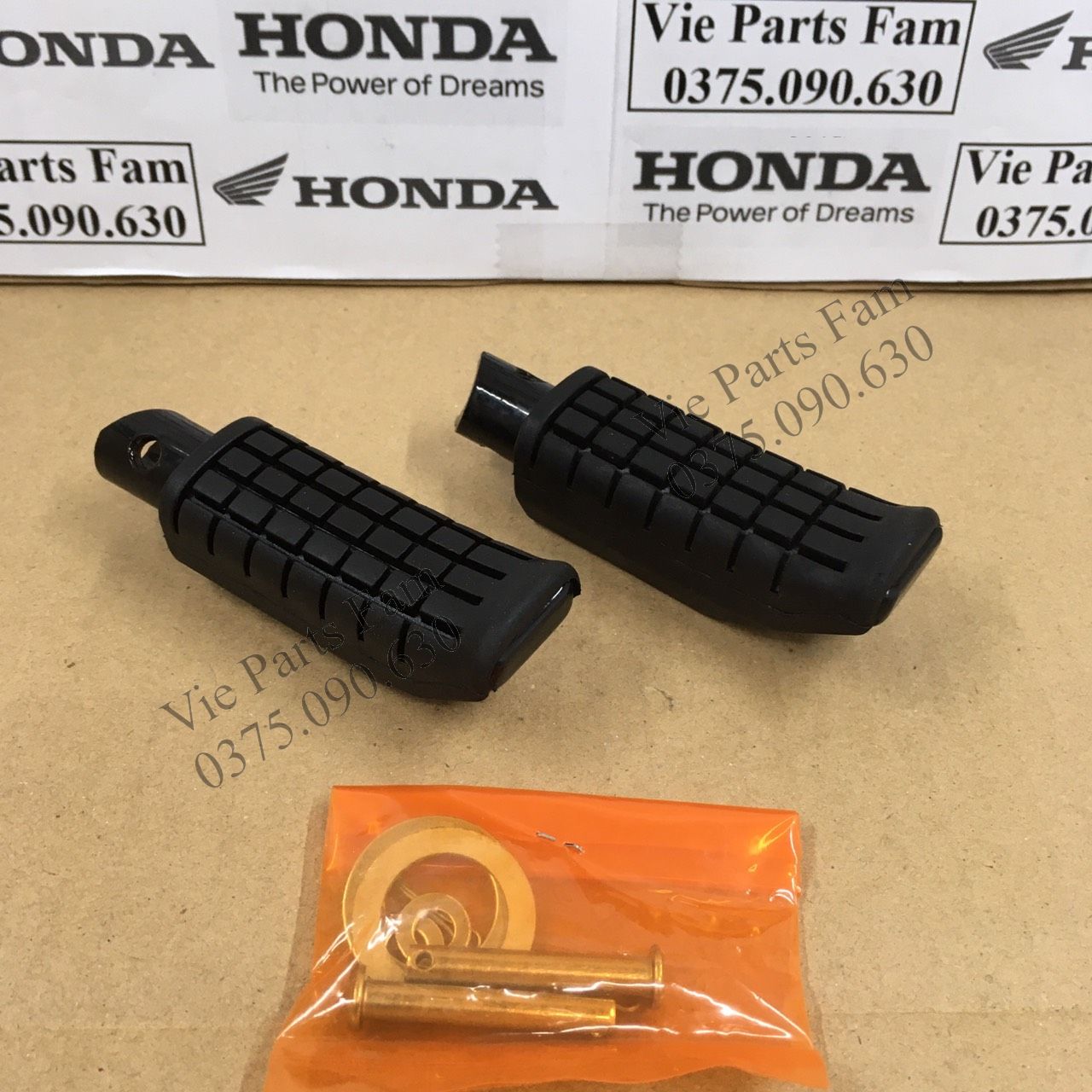 Bộ cao su gác chân sau AB Thái, AB đời đầu, Vision (hàng tốt)