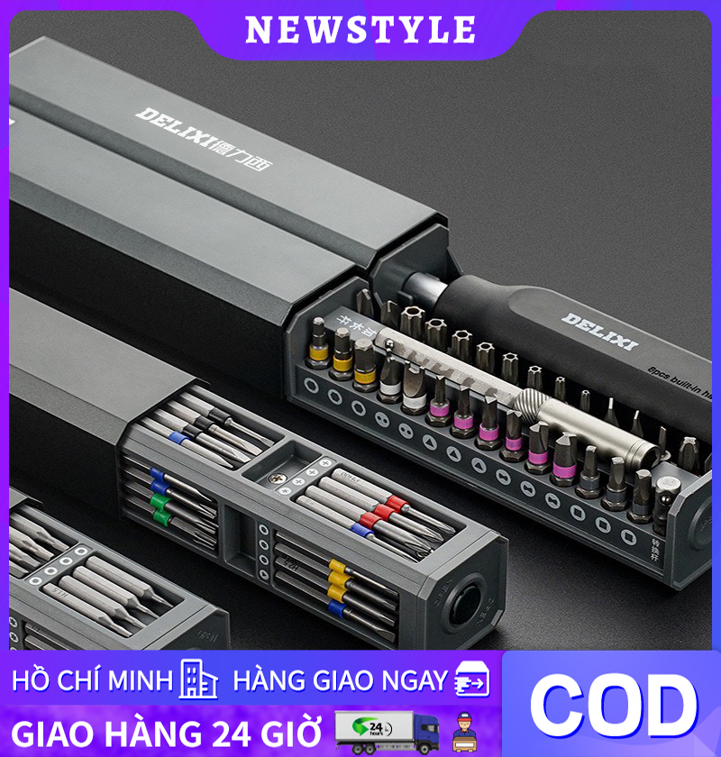 Bộ tuốc nơ vít-bộ tua vít 44 trong 1 đa năng chuyên dụng bảo trì sửa chữa điện thoại di động-bộ tô vít sửa điện thoại