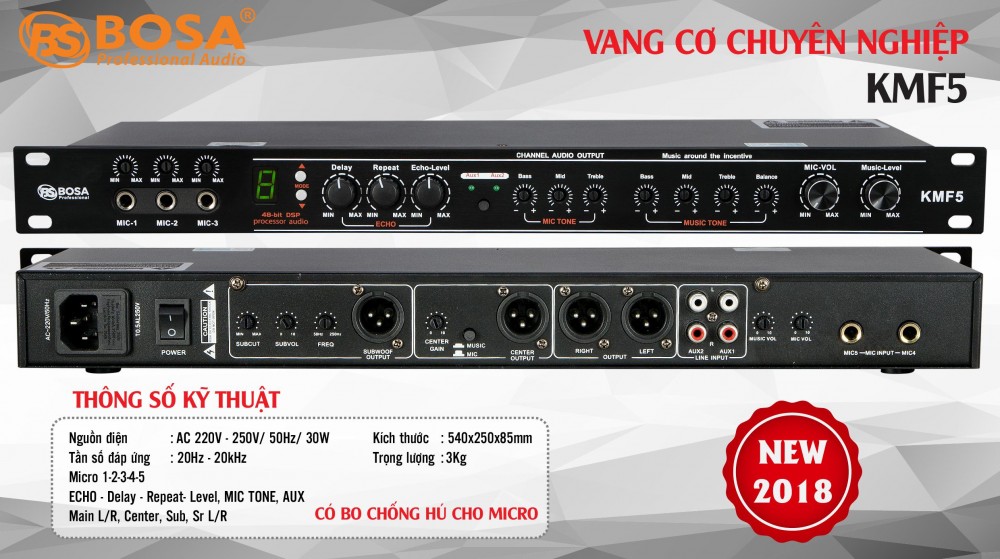 Vang cơ bosa kmf5