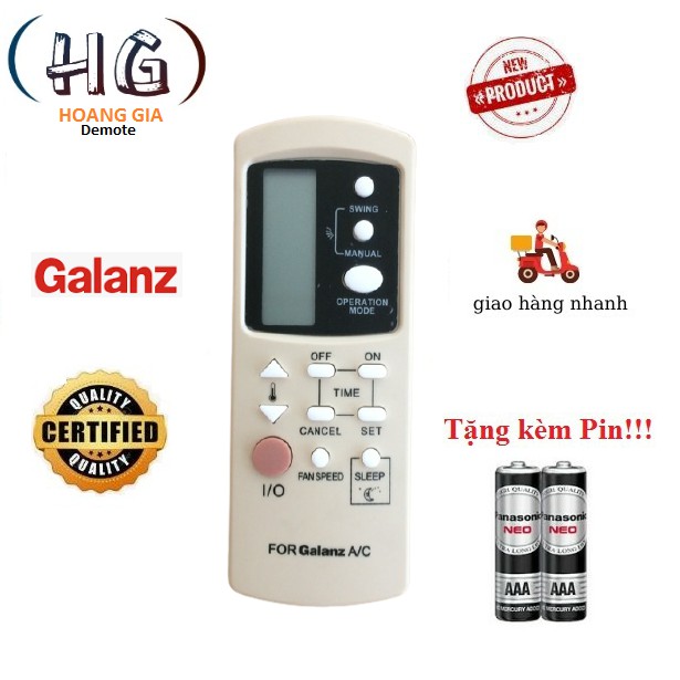 Điều Khiển Điều Hoà Galanz