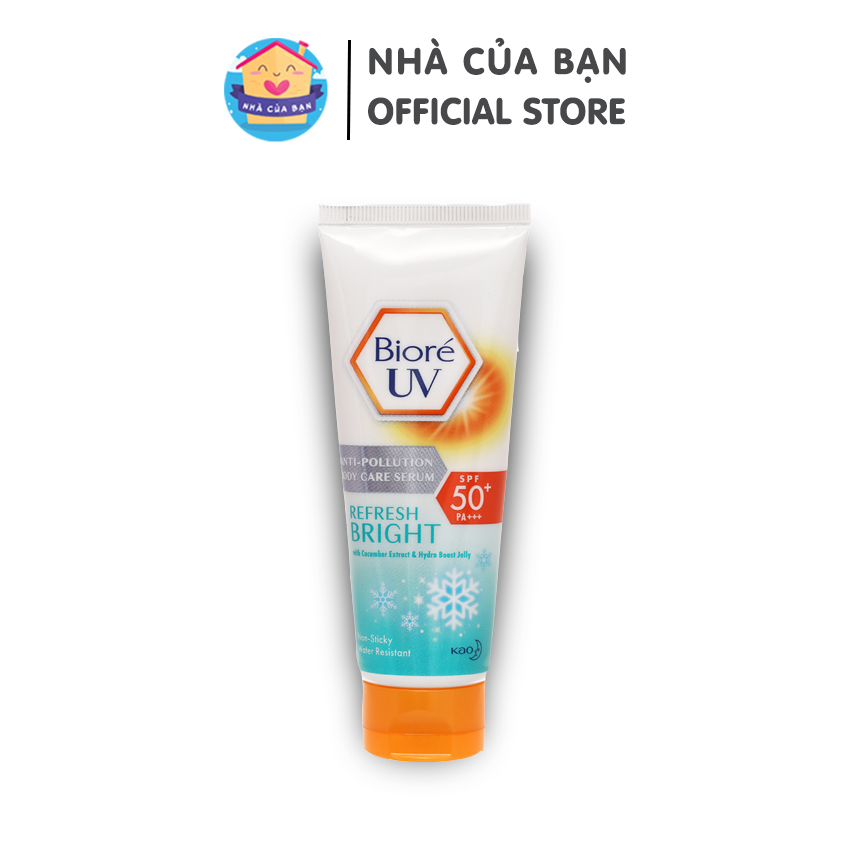Serum Chống Nắng Dưỡng Thể  Kháng Bụi Mát Lạnh Biore UV chính hãng giá rẻ SPF 50+ PA+++ 50ml - 150ml