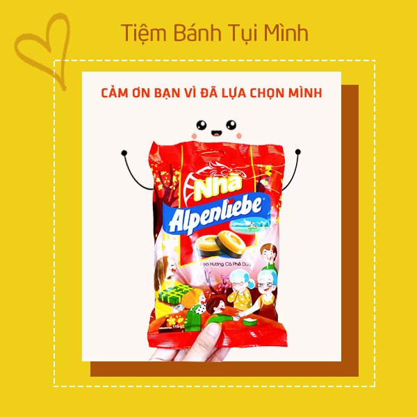 Kẹo Alpenliebe Cà phê Dừa phiên bản Nhà ngày Tết
