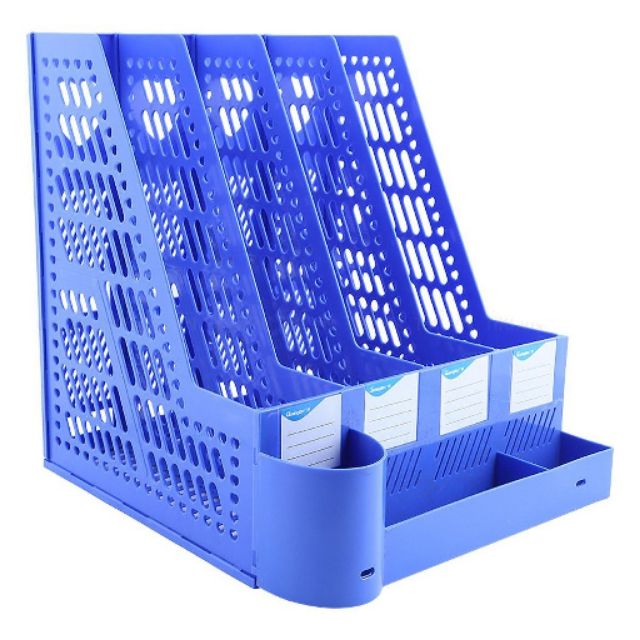 File , giá đựng tài liệu 4 Ngăn + Hộc Cắm Viết Guangbo