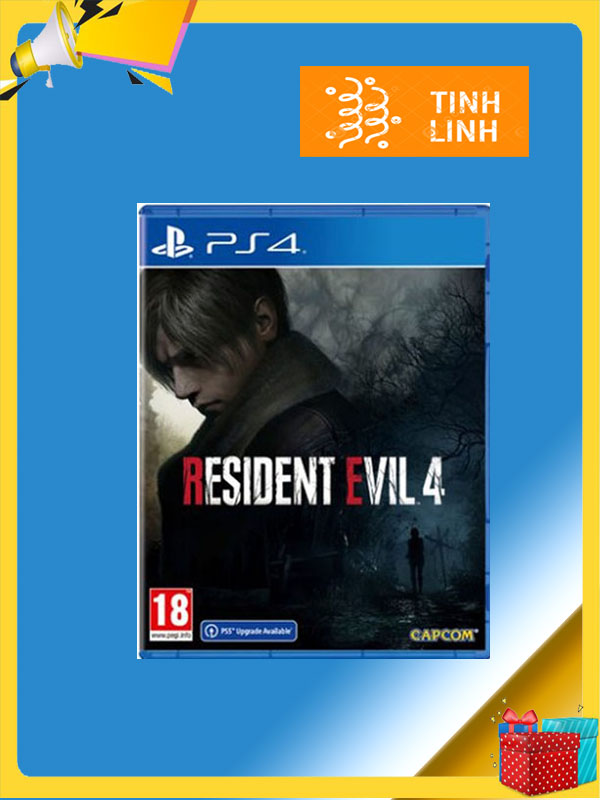 Đĩa Game PS4 Resident Evil 4 Remake