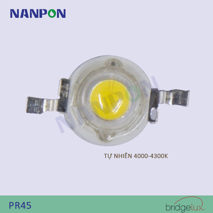 [HCM]CHIP LED COB 1-3W BRIDGELUX -  MÀU TỰ NHIÊN| PR45