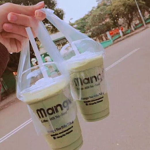 1kg Túi chữ T đựng trà sữa cao cấp /Túi Đựng Cốc / Túi Xách Tay /Túi Trong Suốt Chữ T