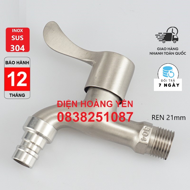 Vòi hồ,vòi nước bằng inox 304 cao cấp