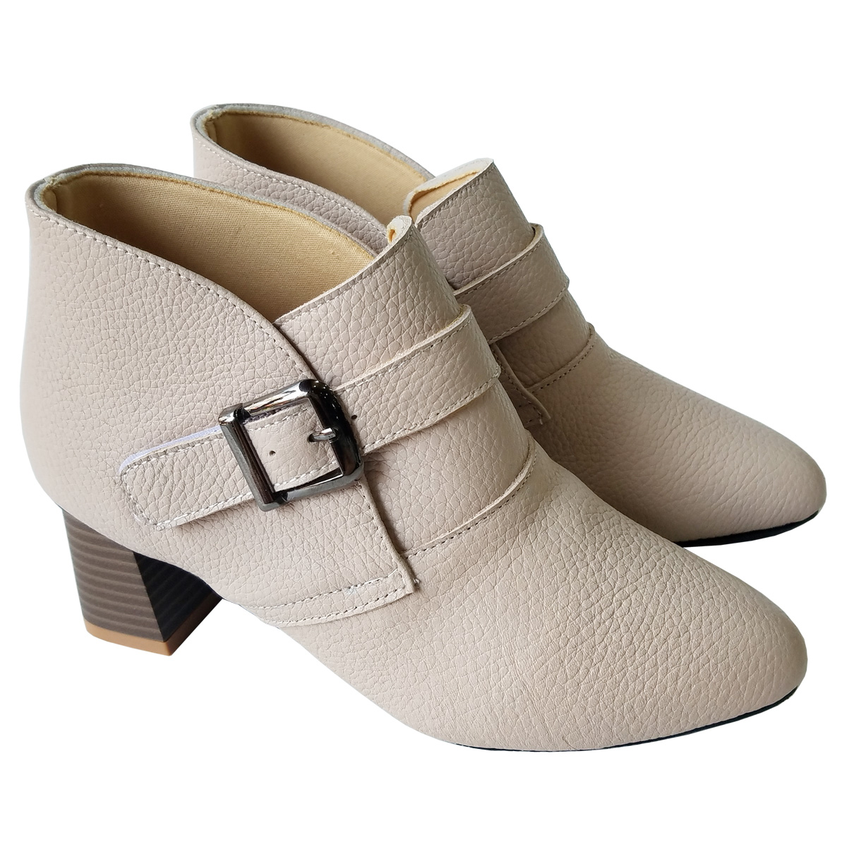 Giày Boot Nữ BIGBEN Da Bò Thật Cao 5 Phân BOT5
