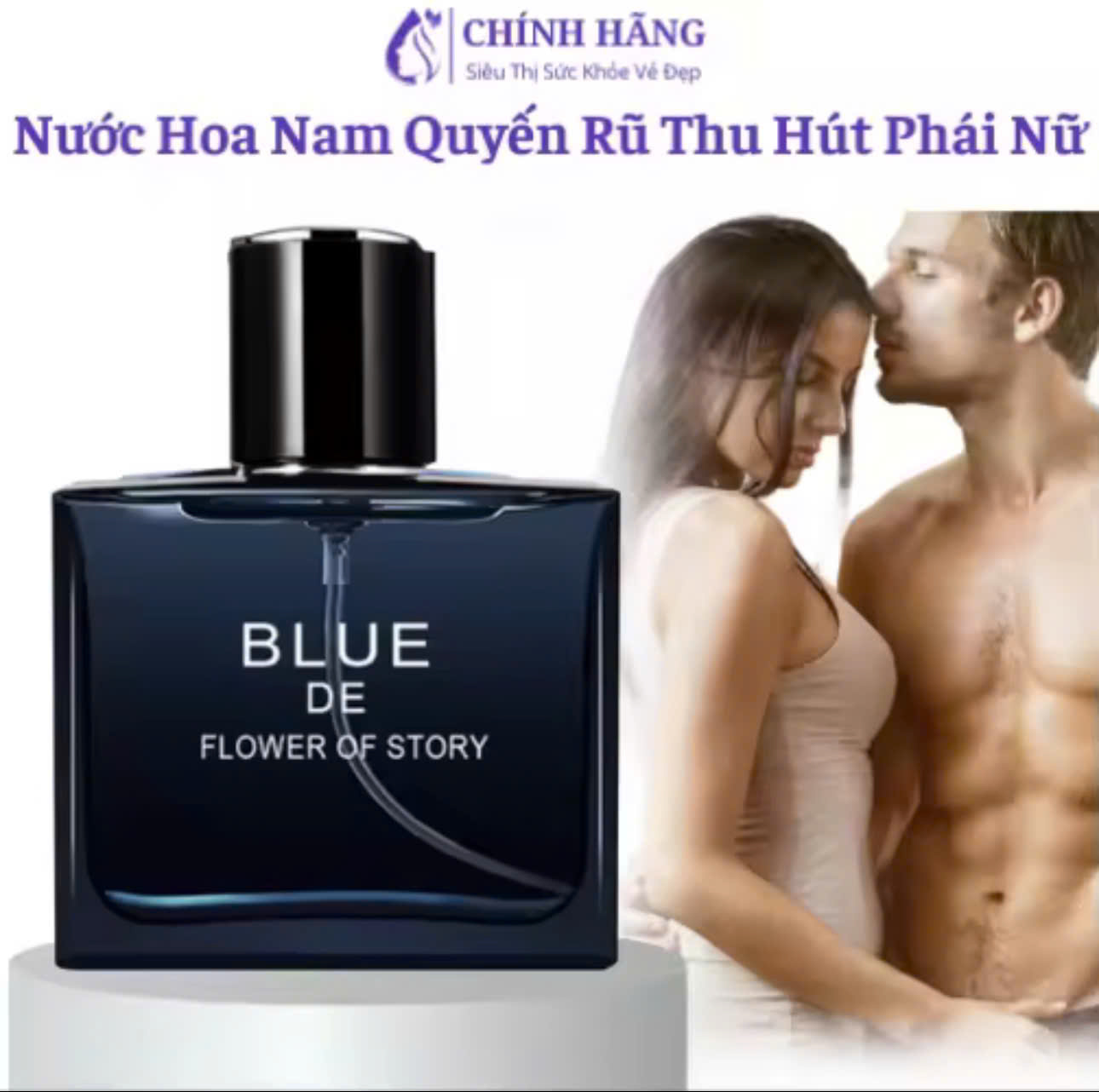Nước Hoa Nam MEN BLUE Mùi Hương Quyến Rũ Chính Hãng Lưu Hương 8-12h Full Box 100ml Dùng Được 4 Mùa