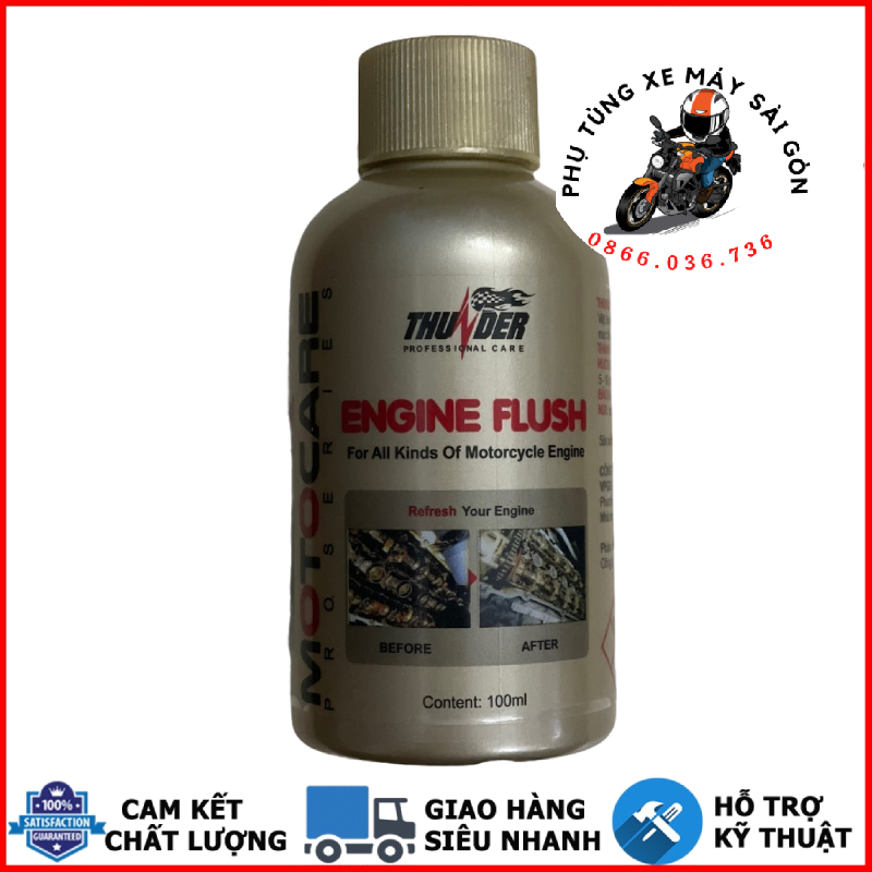 Dung dịch súc rửa động cơ Thunder Engine Flush mẫu mới