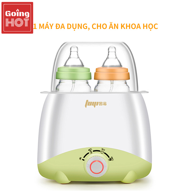 Máy hâm sữa tự động cân bằng nhiệt, máy hâm sữa và thức ăn dặm, máy tiệt trùng bình sữa, hâm nóng và tiệt trùng 2 in 1
