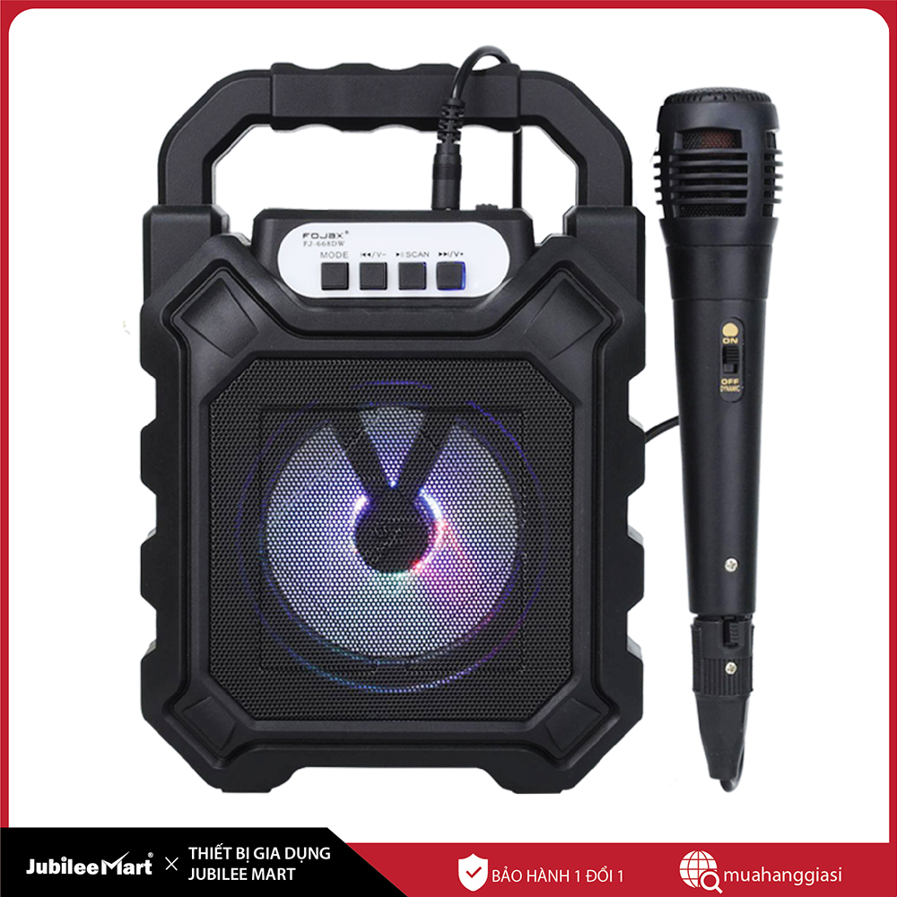 [ SIÊU SALE ] [TẶNG MICRO 100K] loa bluetooth hát karaoke kèm mic JAVA68, loa bluetooth hát karaoke mini, loa kẹo kéo mini giá rẻ, loa karaoke bluetooth gia đình
