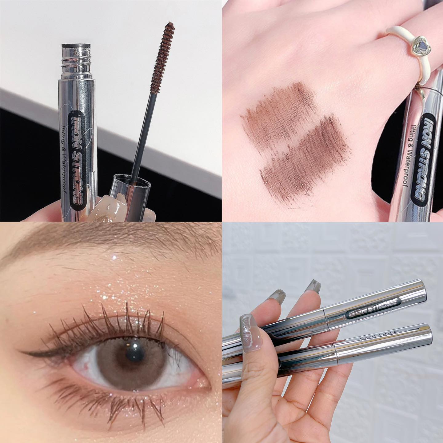 Mascara Kaqi Liner đầu nhỏ tơi mi dài mi