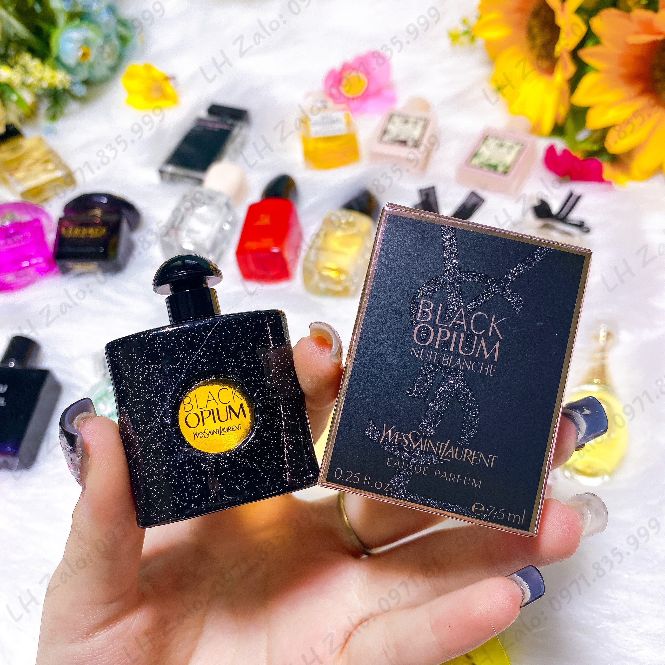 Nước hoa ysl black opium, ysl libre, mon paris, nước hoa nữ 7.5ml, nước hoa mini
