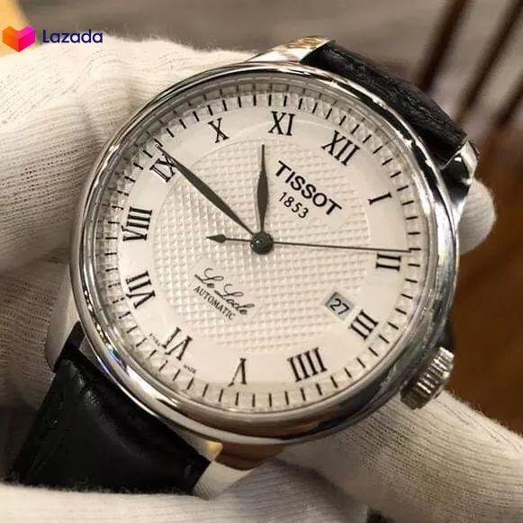 Đồng hồ Nam T-S Automatic size 40mm kiểu dáng thể thao dây da đen sang trọng