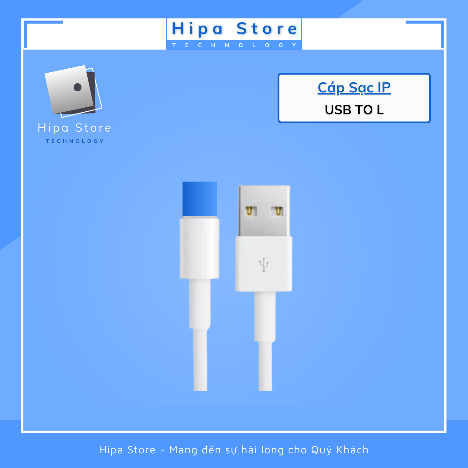 Cáp sạc ip giá rẻ tiện dụng | hipa store