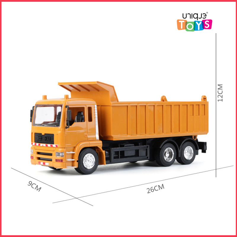Xe Ben Công Trình, Xe Ben Điều Khiển Từ Xa, Cấu Tạo Hợp Kim - Pin sạc, Nâng - Hạ Ben