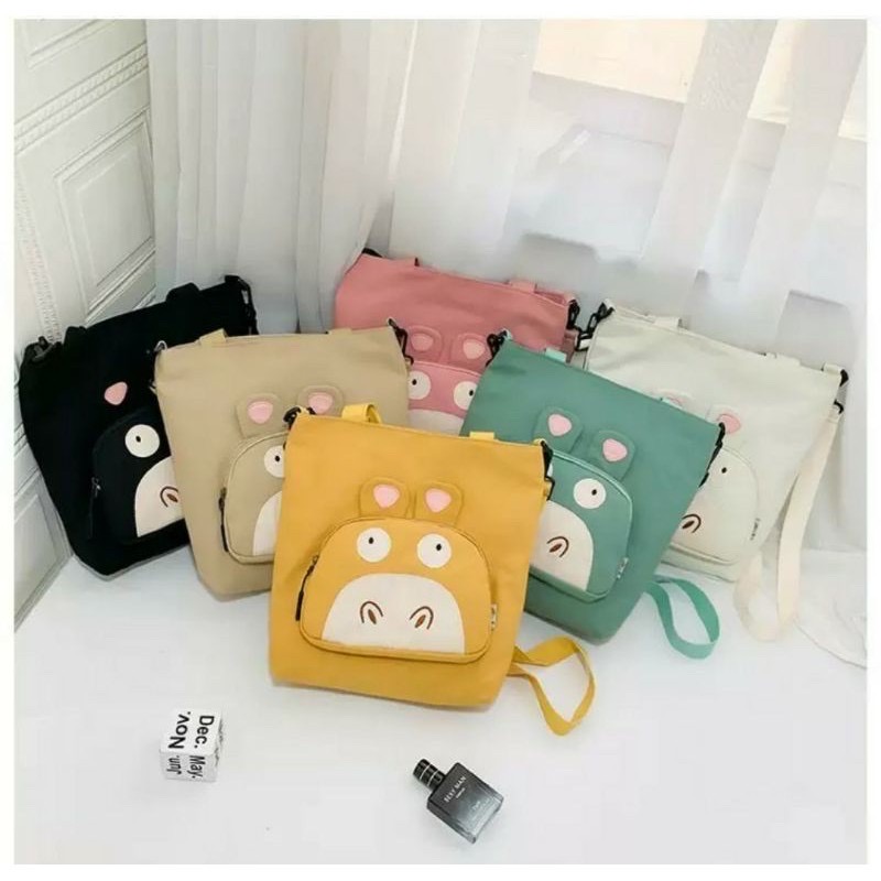 Hot hót túi tote thời trang gía rè mẫu mới xinh tote hà mã