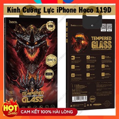 KÍNH CƯỜNG LỰC  HOCO 119D FULL Dragon DG1 cho IPHONE 11pro, IPX...99% CÓ THỂ BẺ CONG 180 độ