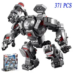 [HCM]Hộp Lego Ráp Hình Robot Heroes 371PCS Cho Bé. Bộ Lắp Ráp Nhân Vật Siêu Anh Hùng