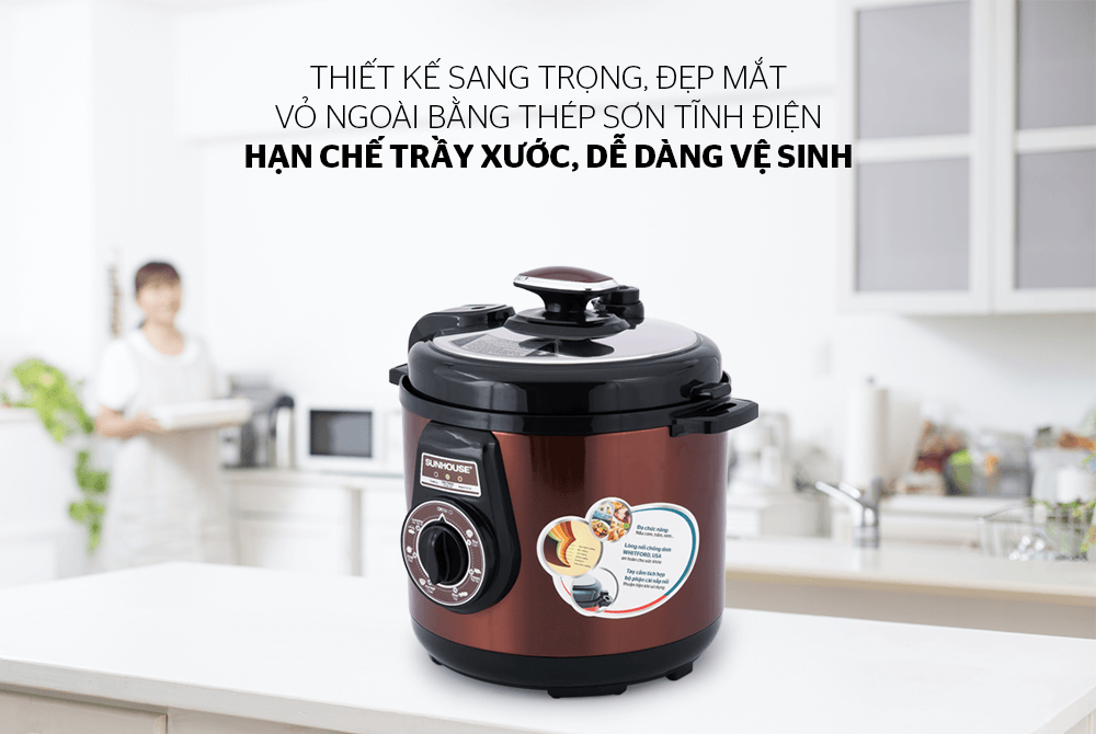 Nồi áp suất đa năng sunhouse shd 1562