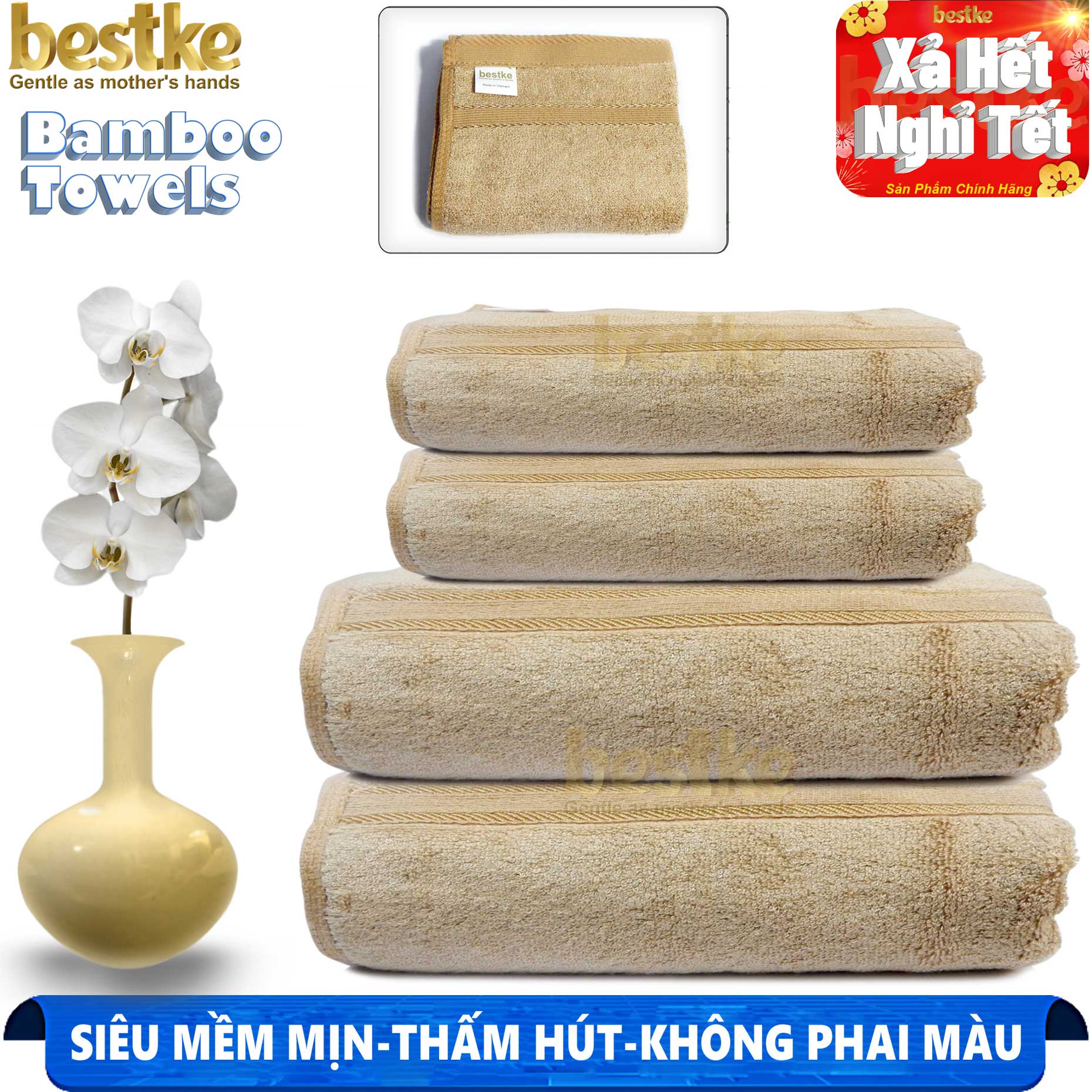 Khăn tắm cho trẻ sơ sinh