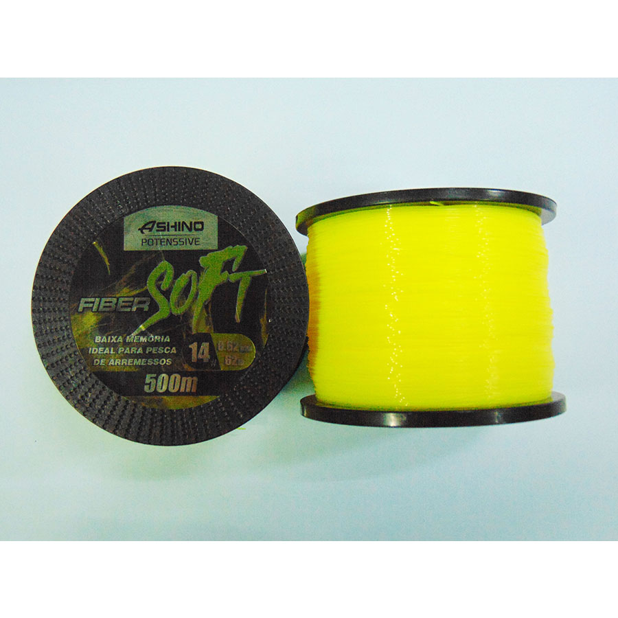 Dây Câu Cá Ashino Fiber Soft 500 Mét
