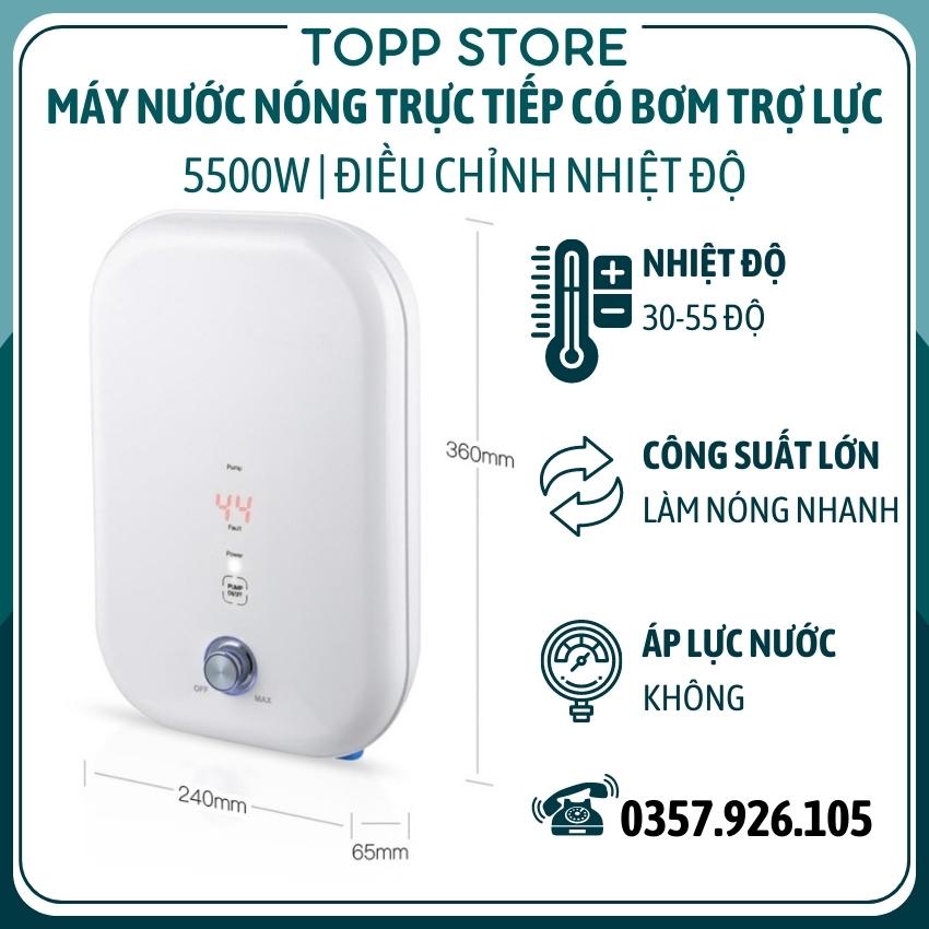 Máy làm nước nóng trực tiếp có bơm, máy nước nóng vòi hoa sen, máy làm nóng nước tắm, máy làm nước nóng trực tiếp tặng kèm vòi hoa sen, bình nóng lạnh trực tiếp nhỏ gọn, máy làm nước nóng điều chỉnh nhiệt độ, máy nước