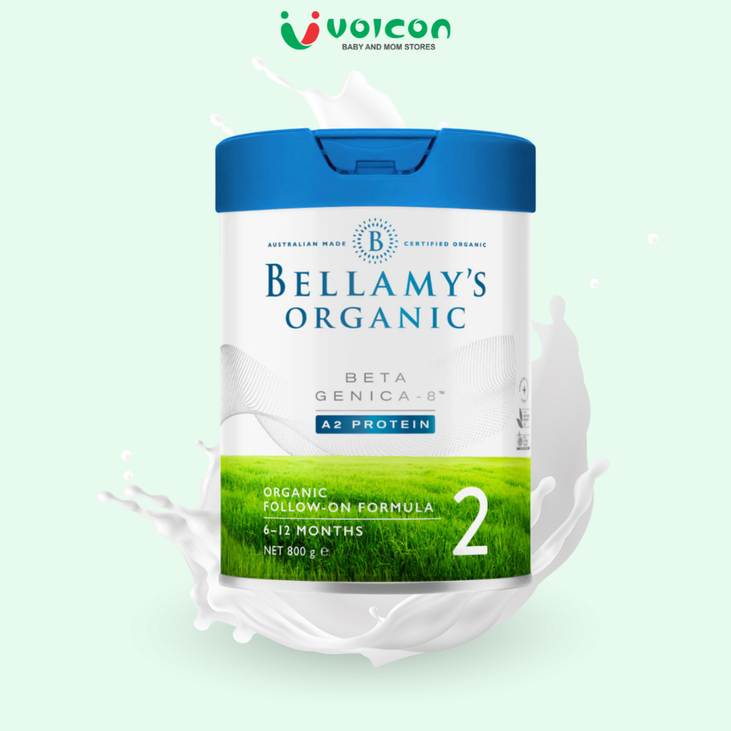 Bellamy Organic Protein A1 & A2 Formula Milk - Number 1, 2, 3, 4, Whole Milk, Organic, Genuine Imported from Australia - 5