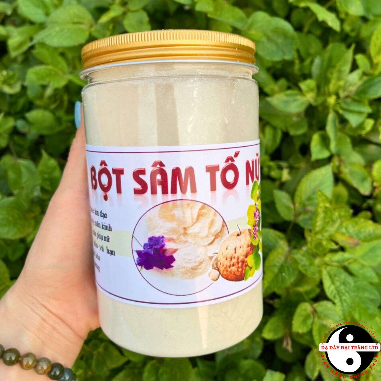 Bột sâm tố nữ nguyên chất tăng vòng 1 thượng hạng, bột củ sâm tố nữ thái lát khô sản sinh collagen, puecolazen, tăng cường nội tiết