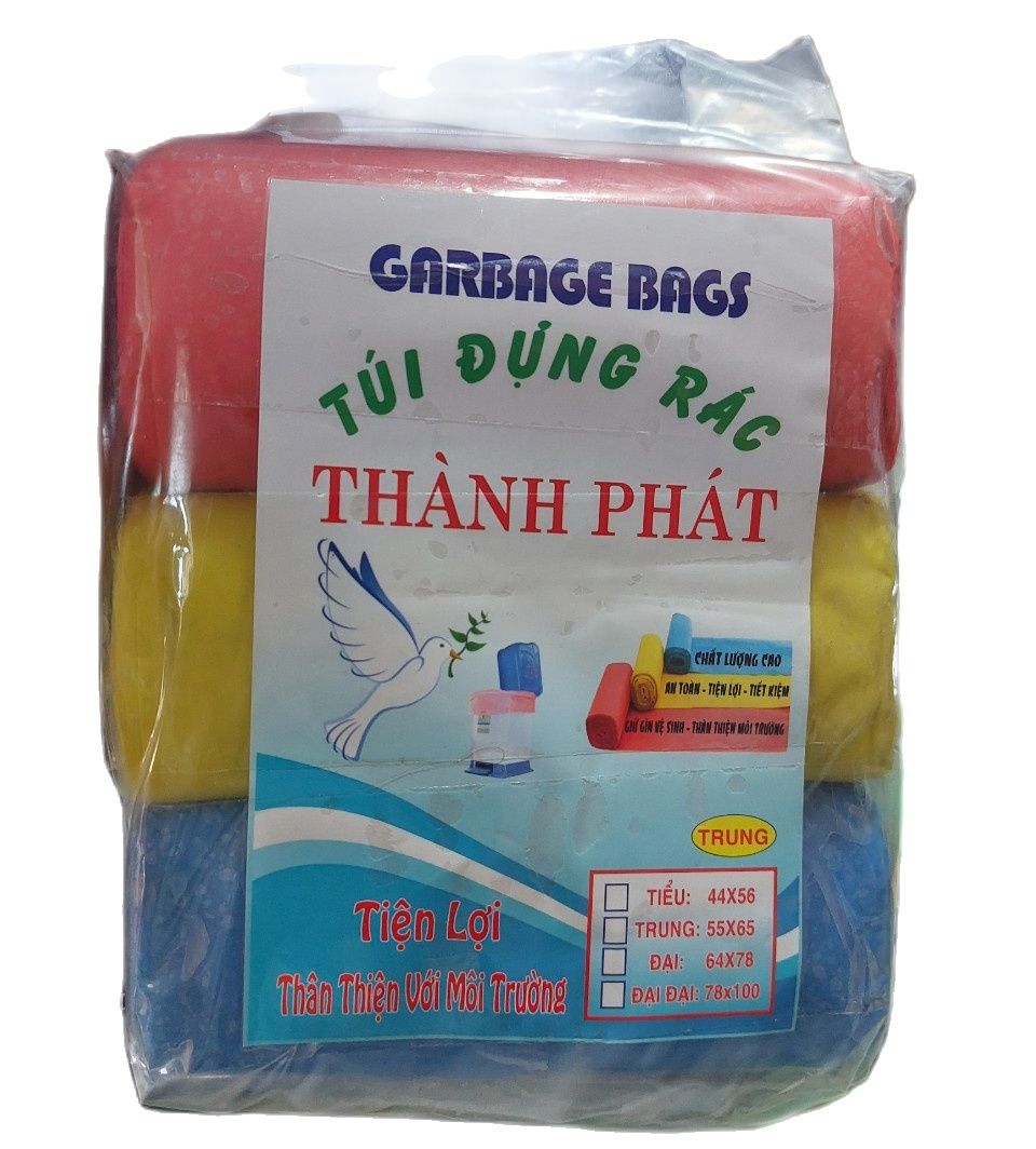 [HCM]TÚI ĐỰNG RÁC NHIỀU MÀU SIZE TRUNG ( 55X65 )