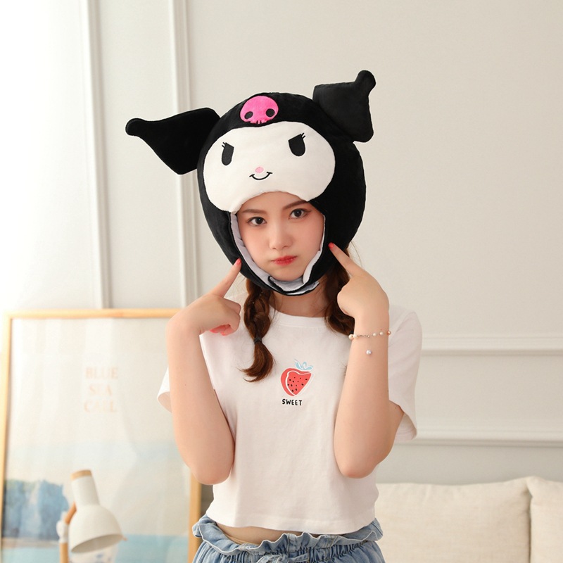 XIR Bán Buôn   Mũ Trùm Đầu Quỷ Dễ Thương   Bọc Đầu Lông Nhung   Đạo Cụ Chụp Ảnh Đạo Cụ Chụp Ảnh   Mũ Trùm Đầu Hoạt Hình RR20