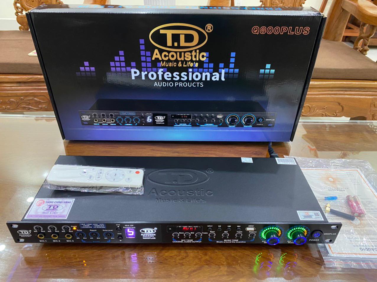 Vang cơ lai số td q800 plus