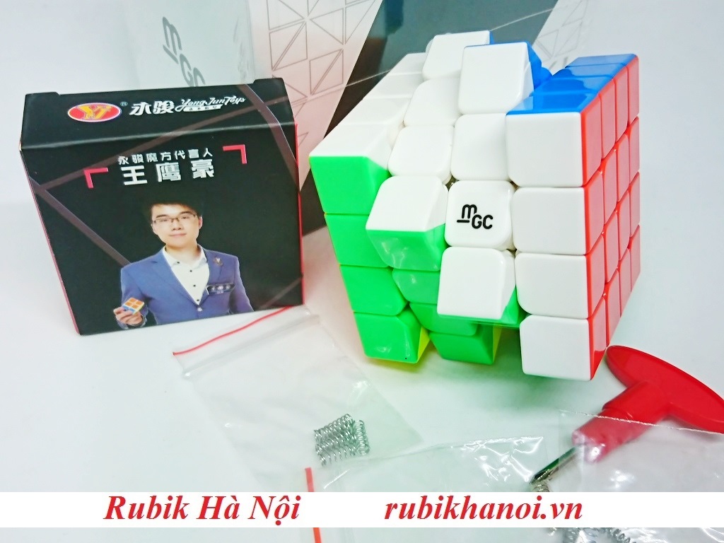 Rubik 4x4 YongJun MGC Stickerless Có Nam Châm Cao Cấp