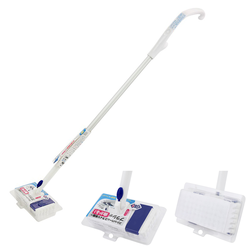 Bàn chải vệ sinh cao cấp Aisen Nhật Bản Tay cầm có thể kéo dài 108cm tùy