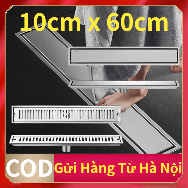 Ga thoát sàn Inox 304 Ga thoát sàn ngăn mùi Phễu thoát sàn cao cấp 60cm