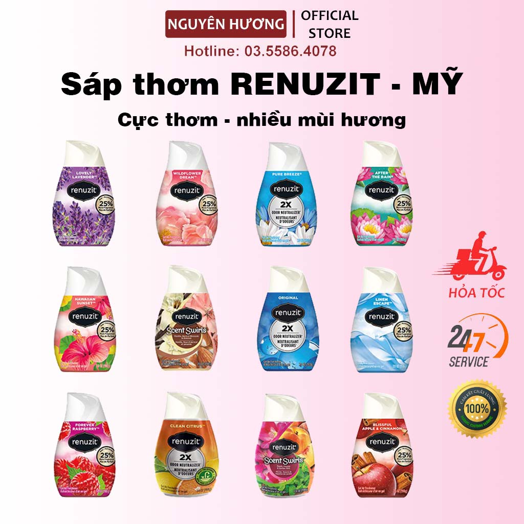 Sáp thơm Renuzit Mỹ 198gr | Nguyên Hương Store