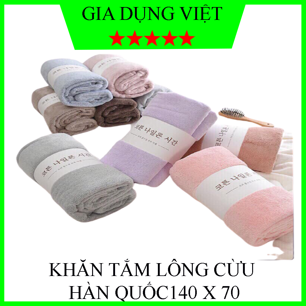 [SIÊU RẺ] Khăn lông cừu Hàn Quốc cao cấp (GIAO MÀU NGẪU NHIÊN)