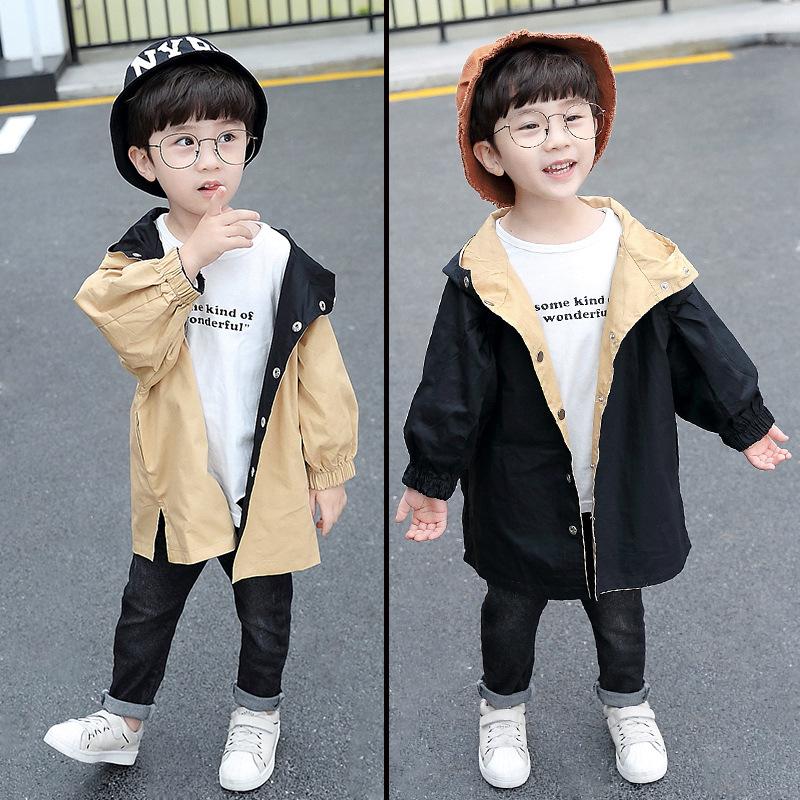 [HCM]Áo khoác bé trai / Áo khoác Kaki 2 mặt tay cánh dơi (Hàng Xuất Đẹp) - TrueKids