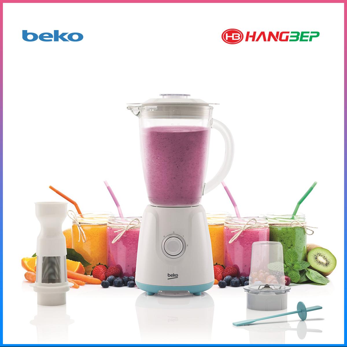 Máy xay xinh tố Beko TNB5502 cối thủy tinh