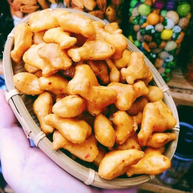 [HCM]Bánh đùi gà quay sốt mắm cay 500gr Bánh đùi gà tẩm gia vị vị ngon hấp dẫn món ăn thích hợp để ăn vặt