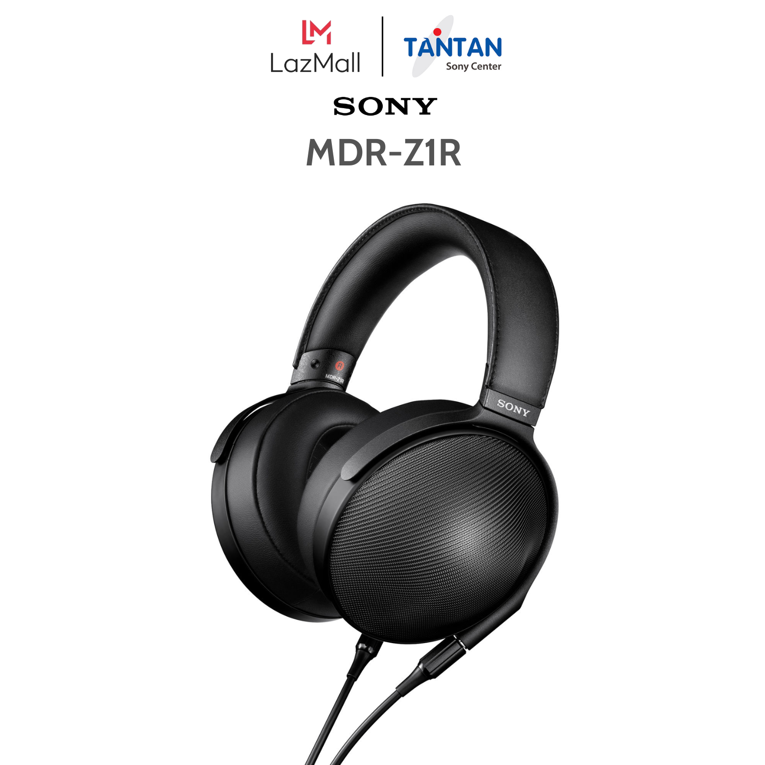 Tai nghe kiểm âm cao cấp sony - mdr-z1r - hỗ trợ âm thanh độ phân giải cao - màng loa hd 70 mm - âm thanh tinh khiết | hàng chính hãng