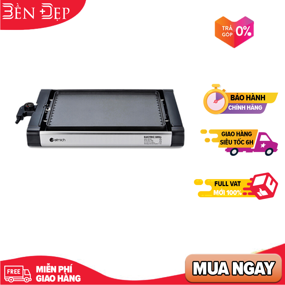 Vỉ nướng điện cao cấp elmich ege-3639