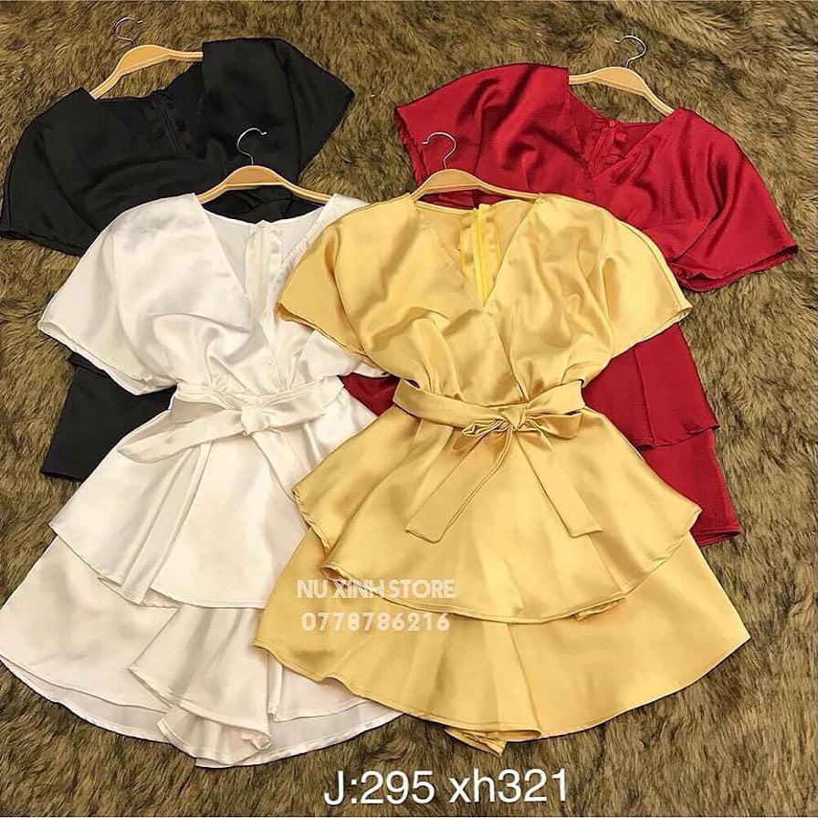 Jum phi lụa tay cánh dơi mẫu thời trang kiểu mới siêu xinh m009
