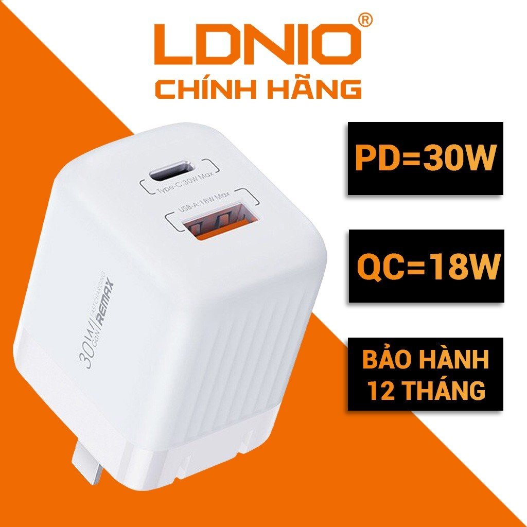 Củ sạc nhanh remax chính hãng giao diện pd - usb công suất 30w đến 45w, củ sạc nhanh 1 cổng - 2 cổng - 3 cổng nhỏ gọn