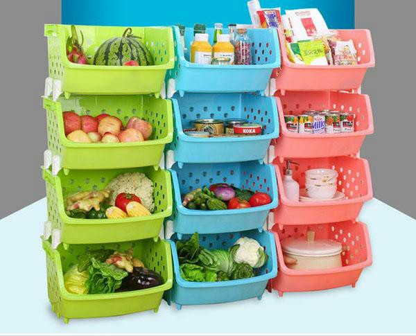[HCM]KỆ RỔ NHỰA 4 TẦNG XẾP GỌN SIÊU CHẮC CHẮN CHỨA ĐỒ NHÀ BẾP ĐỒ CHƠI CHO BÉ..DỄ THÁO LẮP ĐỰNG ĐƯỢC MỌI VẬT DỤNG  DỄ LAU CHÙI GỌN GÀNG TIẾT KIỆM KHÔNG GIAN SỐNG